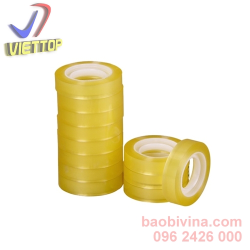 Băng dính văn phòng phẩm khổ 2cm